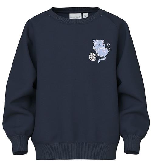 Name It Sweatshirt - NmfVenus - Navy Blazer/Cat Yarn