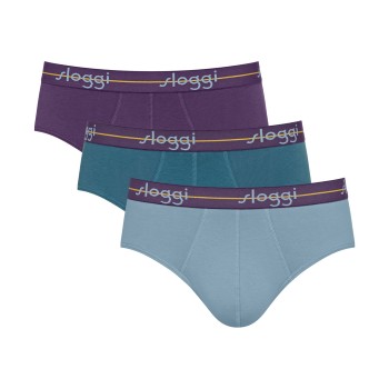 Sloggi 3P Men Start Midi C3P Flerfarvet bomuld XX-Large Herre
