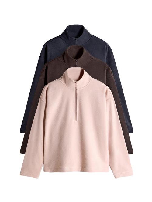 The Set Pullover  marin / mørkebrun / lyserød