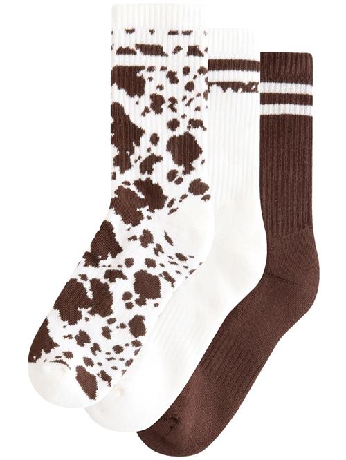 Next Sokker  brun / hvid