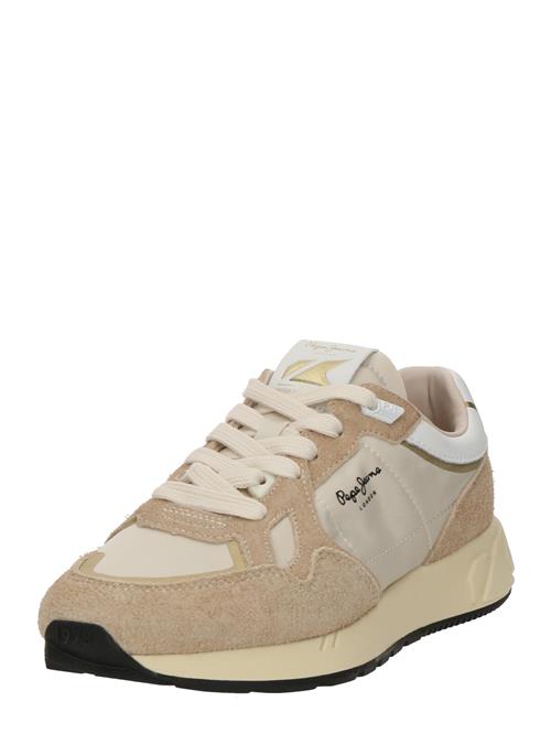 Pepe Jeans Sneaker low 'Marlon Vibe'  sand / sort / hvid