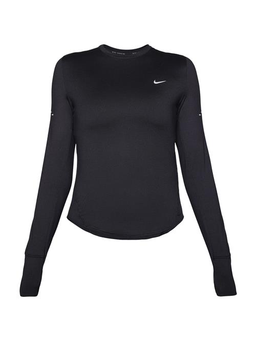 NIKE Funktionsbluse 'SWIFT'  sort / hvid