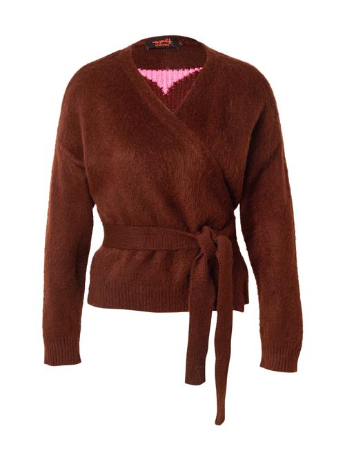 miss goodlife Pullover  kastaniebrun / lyserød