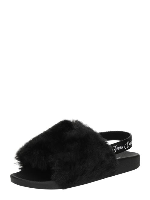 Versace Jeans Couture Pantoletter  sort / hvid