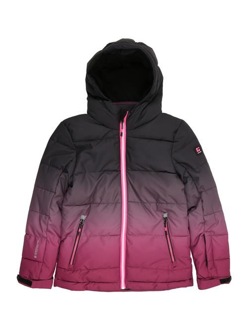 KILLTEC Sportsjakke 'KSW 330'  lilla / pink / sort