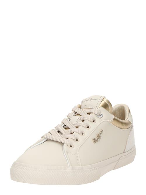 Pepe Jeans Sneaker low 'KENTON COURT'  beige / guld
