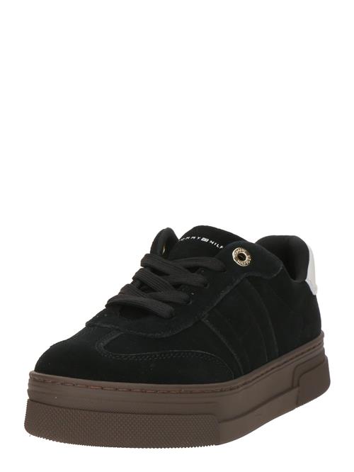 TOMMY HILFIGER Sneakers  sort / hvid