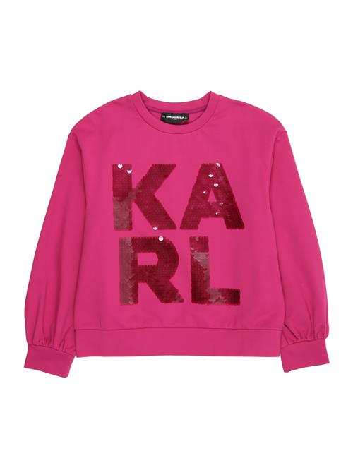 Karl Lagerfeld Sweatshirt  magenta / carminrød