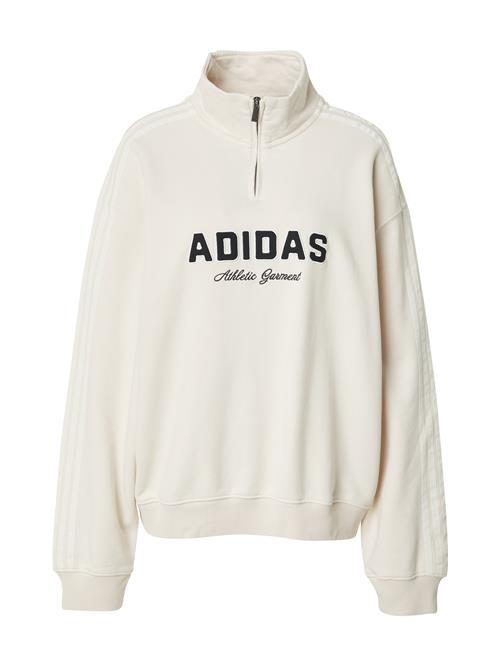 ADIDAS ORIGINALS Sweatshirt  sort / hvid / uldhvid