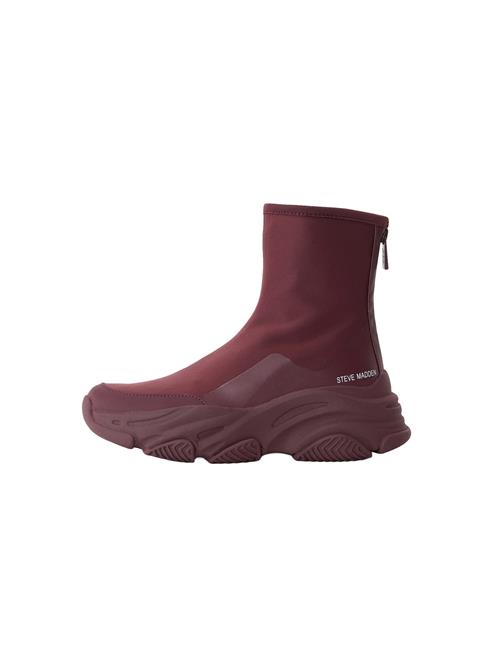STEVE MADDEN Sneaker high 'Vrooms-E'  merlot