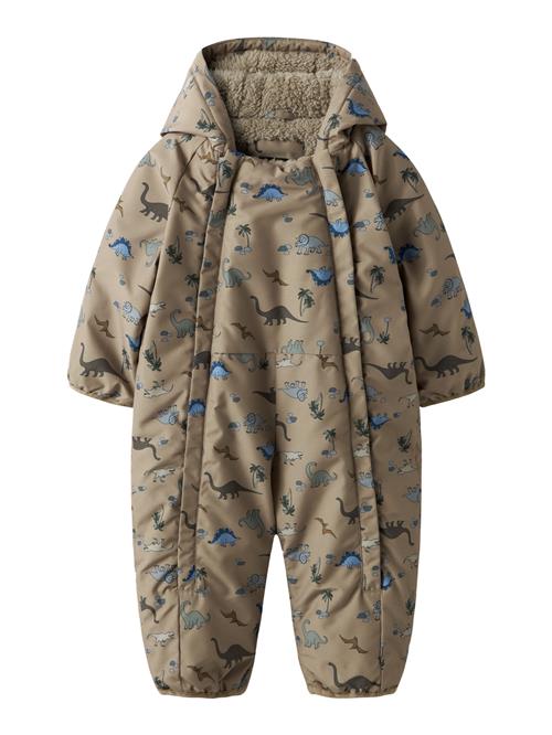 NAME IT Flyverdragt Snow05 Silver Mink