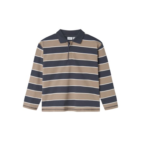 Se NAME IT Polo Bluse Ollie Roasted Cashew hos SmartKidz