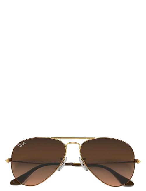 Aviator Large Metal Ray-Ban Brown