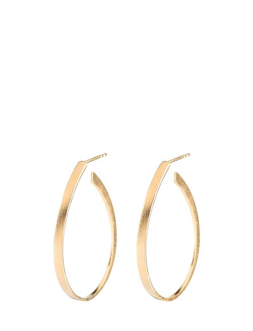 Oval Creoles 35 Mm Pernille Corydon Gold
