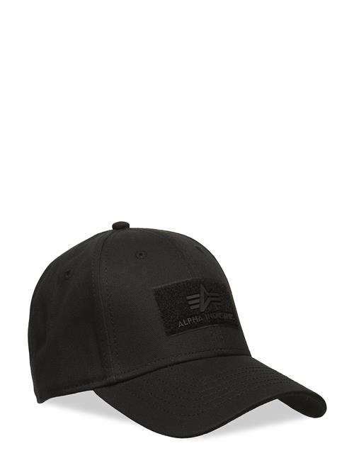 Velcro Cap Alpha Industries Black