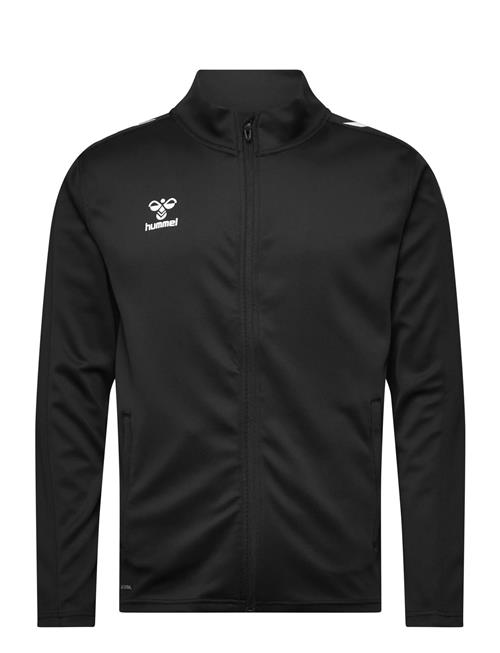 Hmlcore Xk Poly Zip Sweat Hummel Black