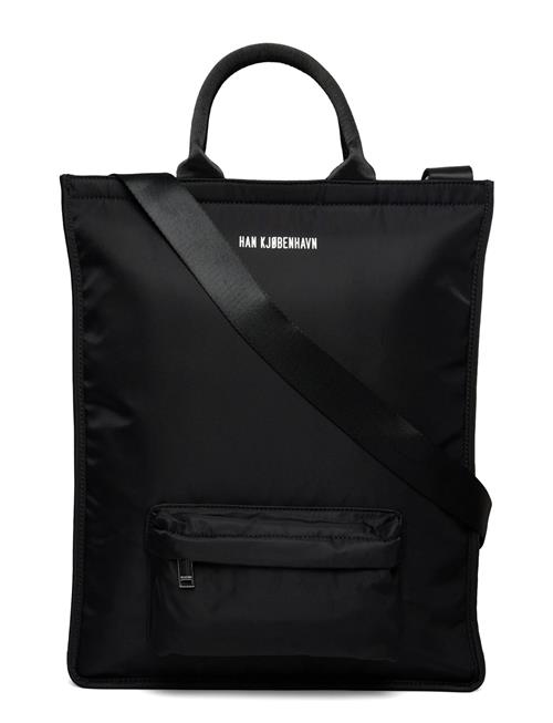 Logo Nylon Tote Bag HAN Kjøbenhavn Black