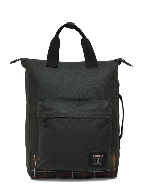 Barbour Field Wax Backpack Barbour Green