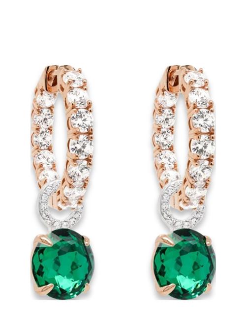 Goldplated Earrings Marmara Sterling Green