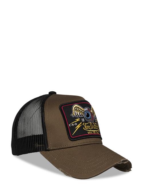 Square Patch Black - Brown Trucker Von Dutch Von Dutch Black