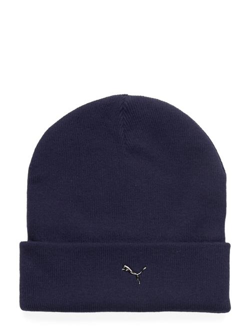 Metal Puma Cat High Crown Beanie PUMA Navy