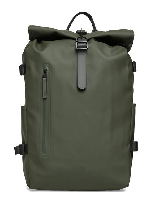 Rolltop Rucksack Large W3 Rains Green