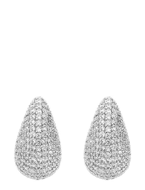 Corinne Crystal Small Earring Steel By Jolima Silver