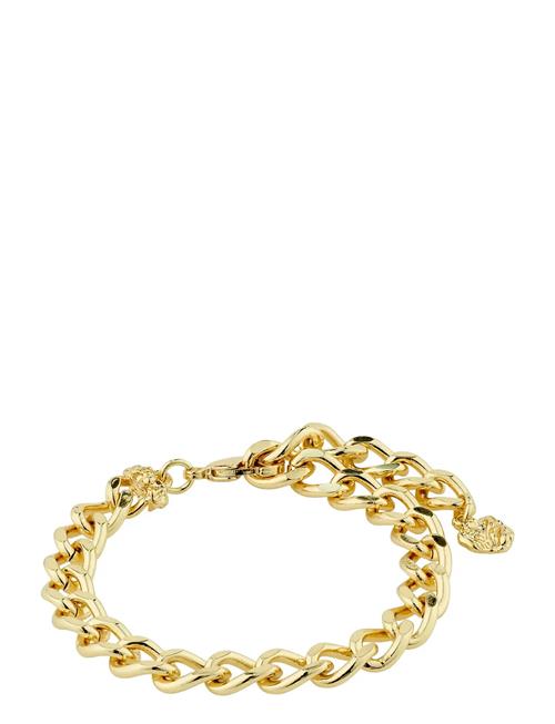 Charm Curb Chain Bracelet Gold-Plated Pilgrim Gold