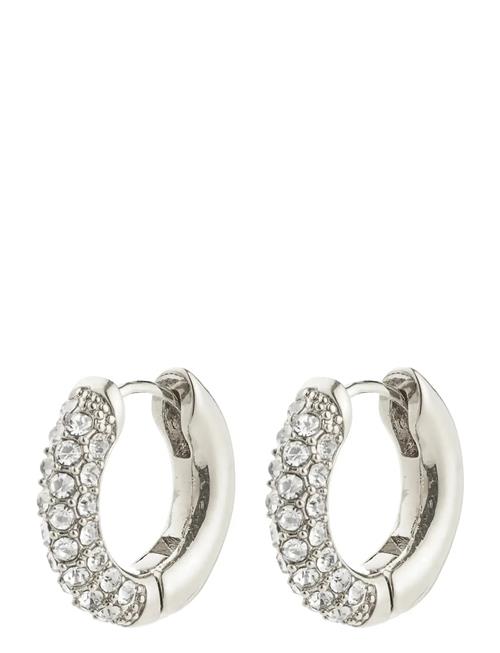 Tatum Small Hoops Silver-Plated Pilgrim Silver