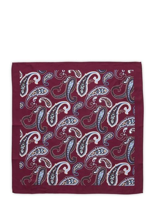 Pocket Square Amanda Christensen Burgundy