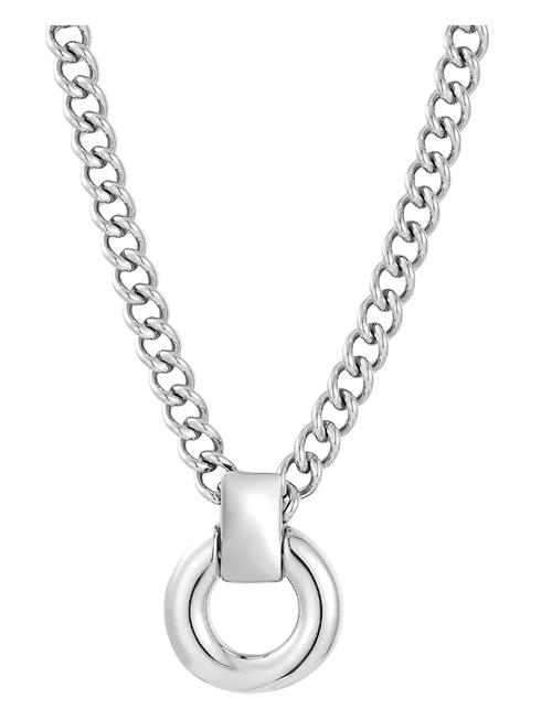 Studio Necklace Silver Bud To Rose Silver