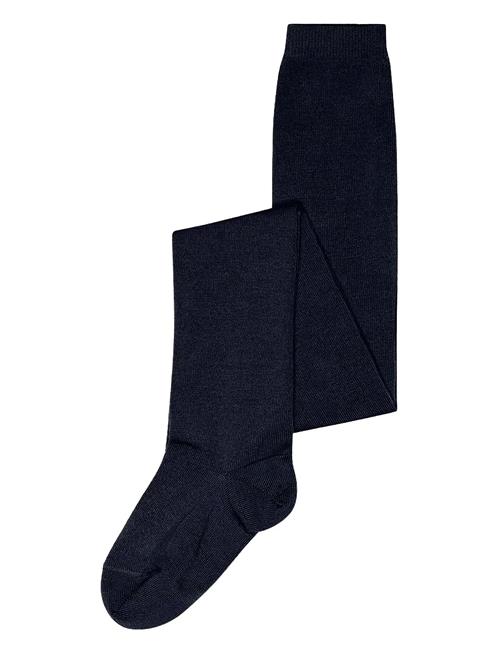 Wool/Cotton Tights Mp Denmark Navy