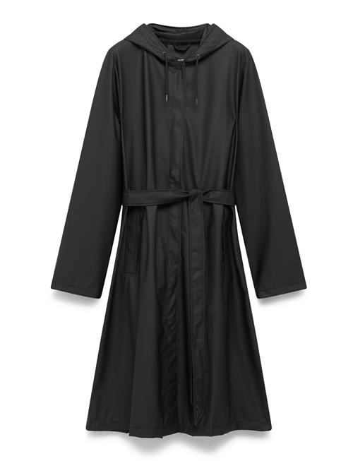 A-Line Longer W Jacket W3 Rains Black