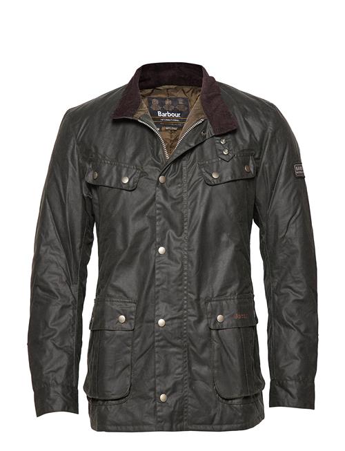 B.intl Duke Wax Jacket Barbour Black