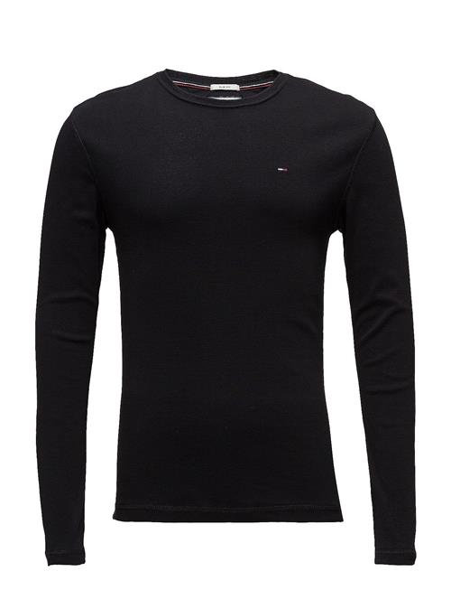 Tjm Original Rib Longsleeve Tee Tommy Jeans Black