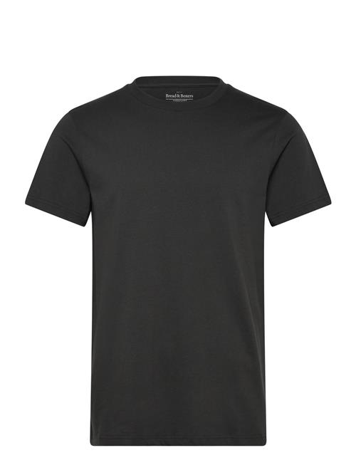 Crew-Neck Cotton Bread & Boxers Black
