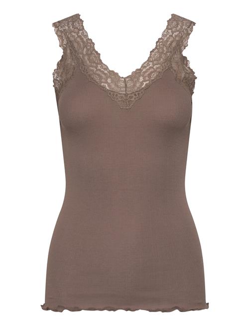 Rwbernadine Organic Cotton Sl Lace Rosemunde Brown