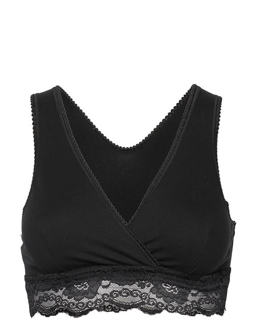 Crossover Sleeping Nursing Bra Carriwell Black