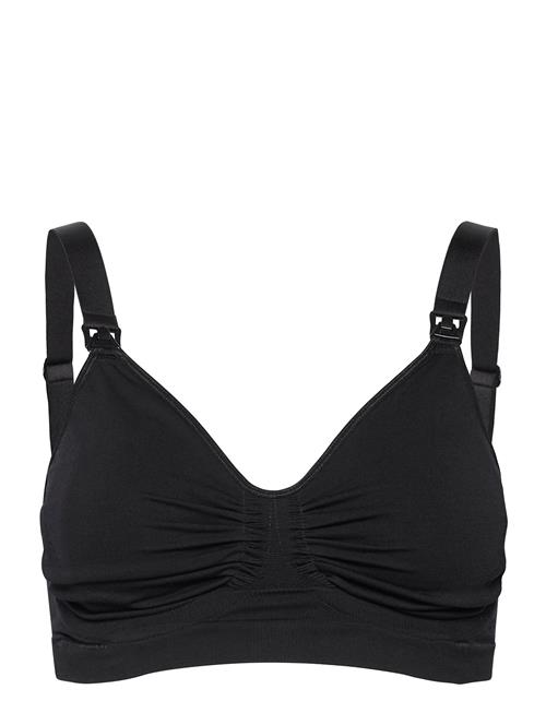 Maternity & Nursing Bra With Carri-Gel Support Carriwell Black