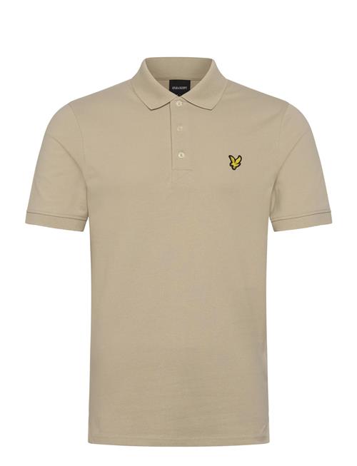 Plain Polo Shirt Lyle & Scott Beige