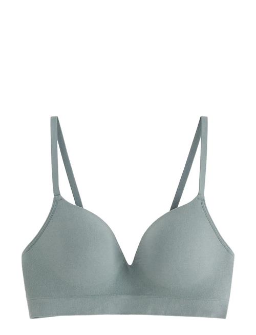 Bra Flora Seamless Lindex Blue