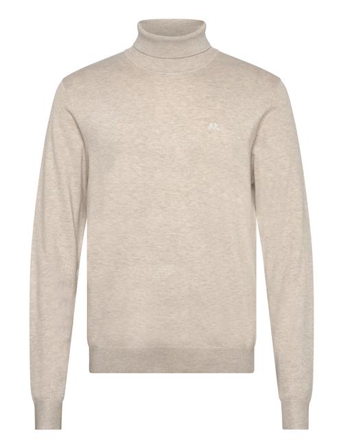 Ecovero L/S Roll Neck Knit Lindbergh Cream