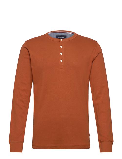 Solid Gradad W Contrast Fabric L/S Lindbergh Orange