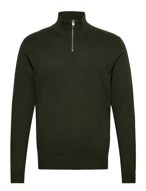 Jack & Jones Jjeemil Knit Half Zip Noos Jack & J S Khaki