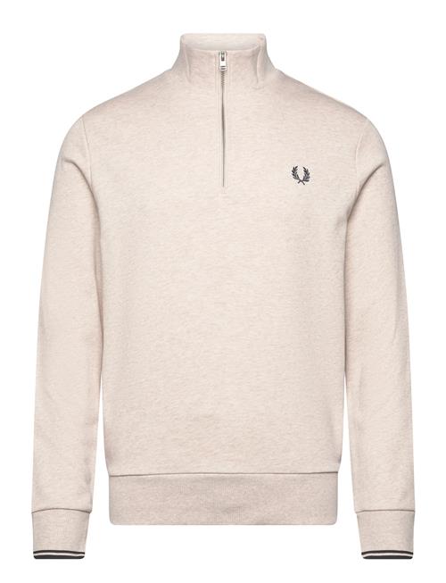 Half Zip Sweatshirt Fred Perry Cream