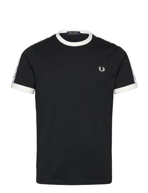 Taped Ringer T-Shirt Fred Perry Black