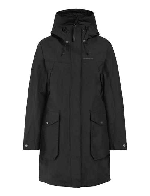 Thelma Wns Parka 10 Didriksons Black