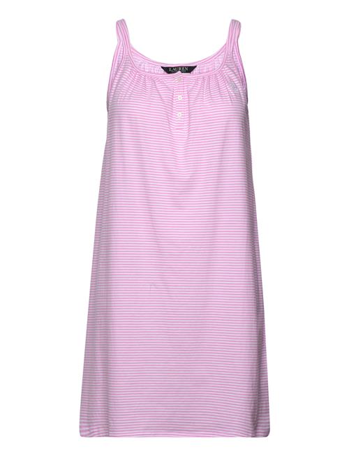 Lrl Double Strap Button Gown Lauren Ralph Lauren Homewear Pink