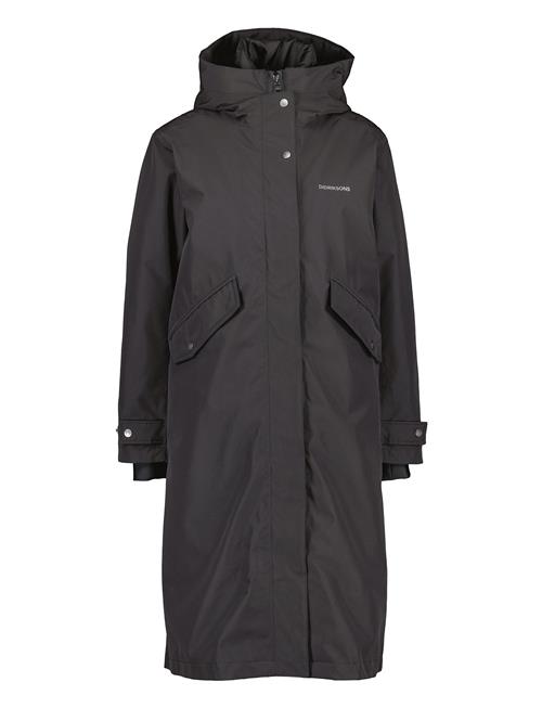 Mia Wns Parka L Didriksons Black