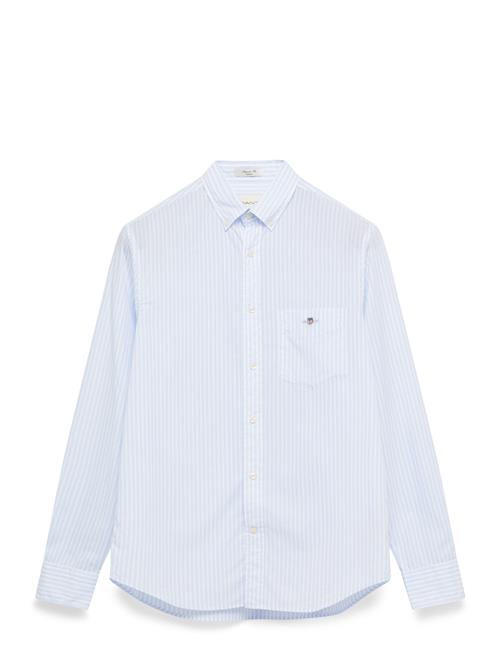 Reg Classic Poplin Stripe Shirt GANT Blue